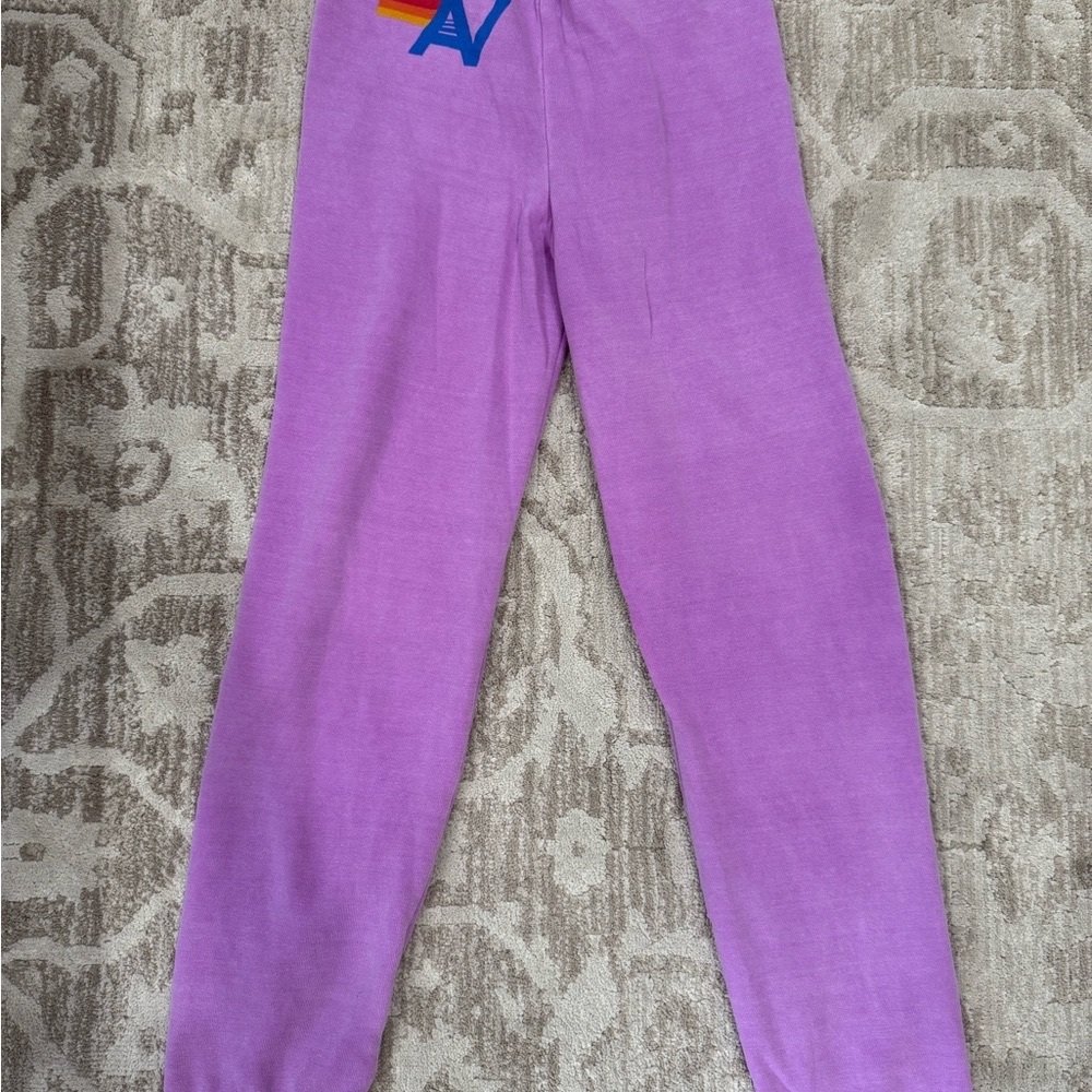 Aviator Nation Lavender Sweatpants